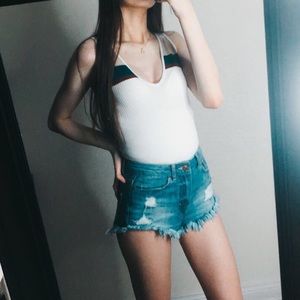 💗5 FOR $12💗 Cute ribbed bodysuit